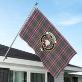 MacFarlane Hunting Modern Tartan Crest House Flag