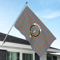 MacIntyre Ancient Tartan Crest House Flag