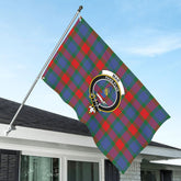 Mar Tartan Crest House Flag