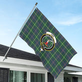 Orr Tartan Crest House Flag