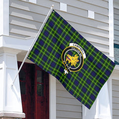 Campbell of Breadalbane Modern Tartan Crest House Flag