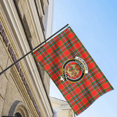 Drummond of Perth Tartan Crest House Flag