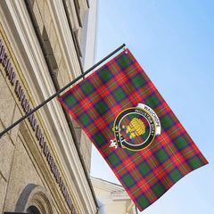 Wauchope (or Waugh) Tartan Crest House Flag