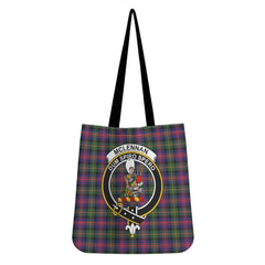 McLennan Modern Tartan Crest Tote Bag