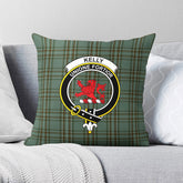 Kelly Dress Tartan Crest Pillow Cover