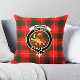 MacPhee Modern Tartan Crest Pillow Cover