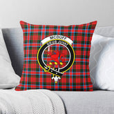 McDuff Modern Tartan Crest Pillow Cover