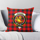 Nicolson Modern Tartan Crest Pillow Cover