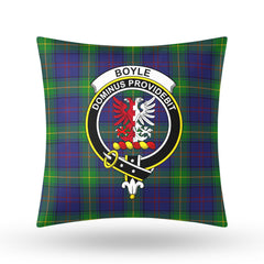 Boyle Tartan Crest Pillow Cover