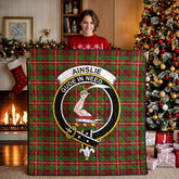 Ainslie Tartan Crest Quilt