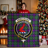 Armstrong Modern Tartan Crest Quilt