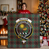 Buchan Ancient Tartan Crest Quilt