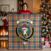 Buchanan Ancient Tartan Crest Quilt