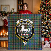Cochrane Ancient Tartan Crest Quilt
