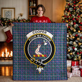 Cooper Ancient Tartan Crest Quilt