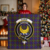 Durie Tartan Crest Quilt