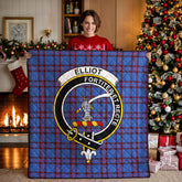 Elliot Modern Tartan Crest Quilt