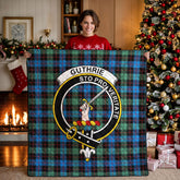 Guthrie Ancient Tartan Crest Quilt
