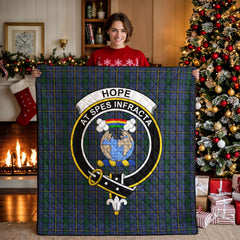 Hope Tartan Crest Quilt