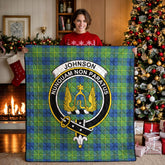Johnson Ancient Tartan Crest Quilt