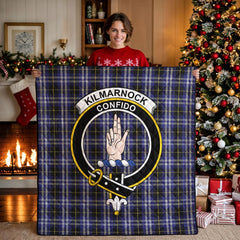 Kilmarnock Tartan Crest Quilt