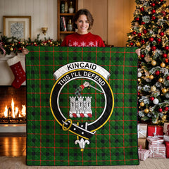 Kincaid Tartan Crest Quilt
