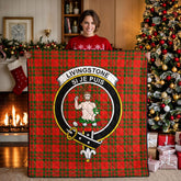 Livingstone Tartan Crest Quilt