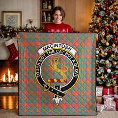 MacIntosh Ancient Tartan Crest Quilt