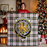 MacPherson Dress Ancient Tartan Crest Quilt