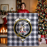 MacRae Dress Modern Tartan Crest Quilt