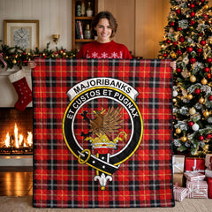 Majoribanks Tartan Crest Quilt