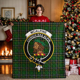 McAlpine Modern Tartan Crest Quilt