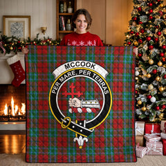 McCook Tartan Crest Quilt