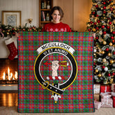 McCulloch Tartan Crest Quilt