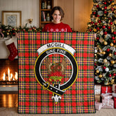 McGill Modern Tartan Crest Quilt