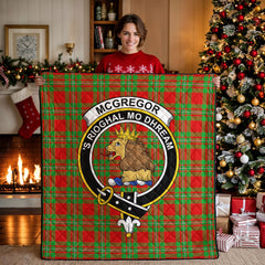McGregor Modern Tartan Crest Quilt