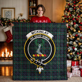 McKinlay Modern Tartan Crest Quilt