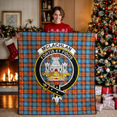 McLachlan Ancient Tartan Crest Quilt
