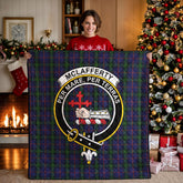 McLafferty Tartan Crest Quilt