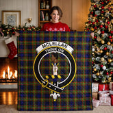 McLellan Modern Tartan Crest Quilt
