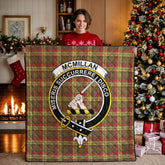 McMillan Old Weathered Tartan Crest Quilt