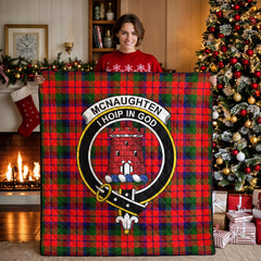 McNaughten Tartan Crest Quilt