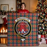 McNaughton Ancient Tartan Crest Quilt