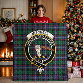 Mitchell Modern Tartan Crest Quilt
