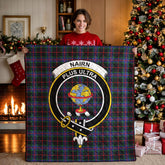 Nairn Tartan Crest Quilt