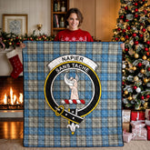 Napier Ancient Tartan Crest Quilt
