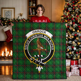 Orrock Tartan Crest Quilt