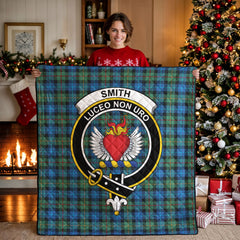 Smith Ancient Tartan Crest Quilt