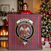 Straiton Tartan Crest Quilt