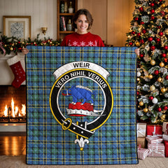 Weir Ancient Tartan Crest Quilt